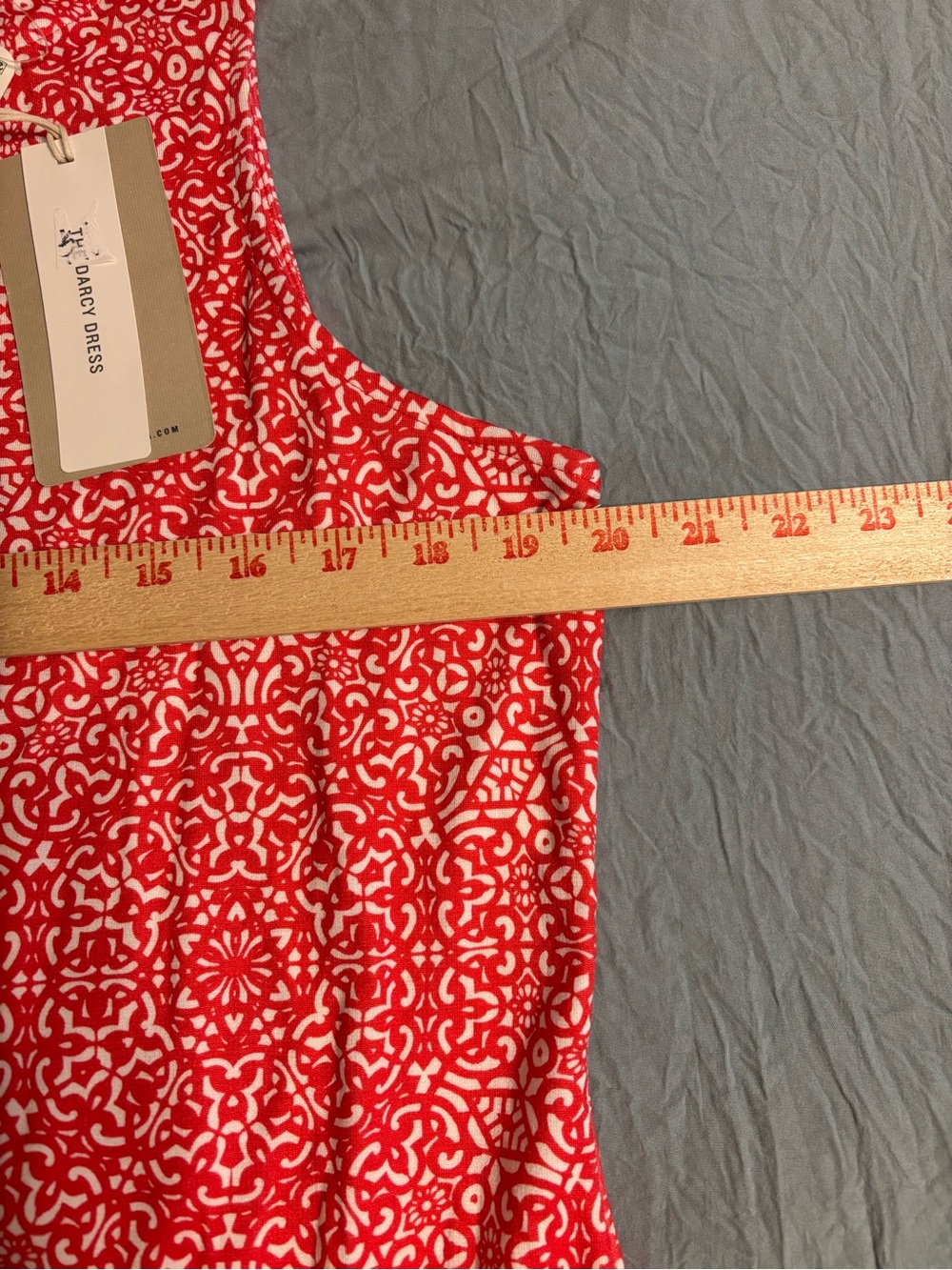 NWT Tommy Bahama Darcy Sleeveless Coral Print Dress XL - Picture 5 of 8
